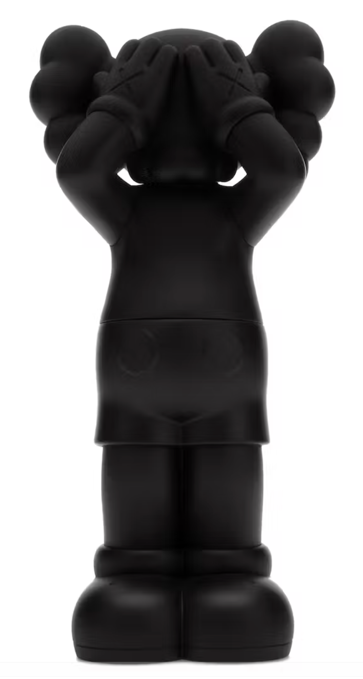 KAWS Passing Through Vinyl Figure Black