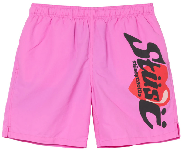 STUSSY X CPFM WATER SHORTS PINK - The Edit LDN