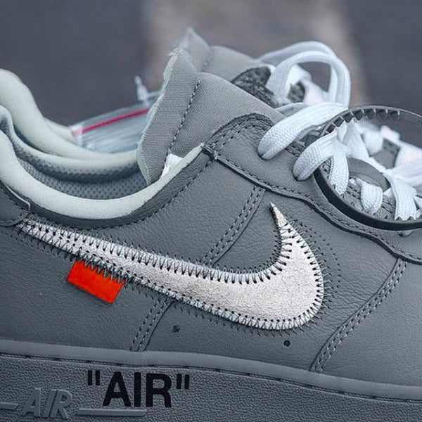 First look at the Off-White™ X Nike AF1 Low “Ghost Grey