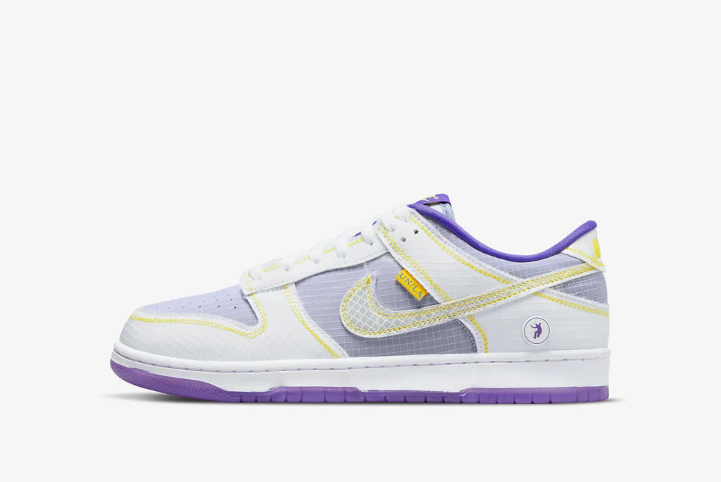 foco en el producto - UNION X NIKE DUNK LOW COURT PURPLE