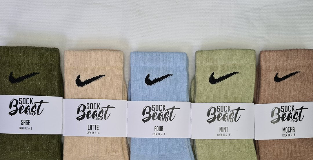 SOCKBEAST Air Jordan 1 High Candle in Grey