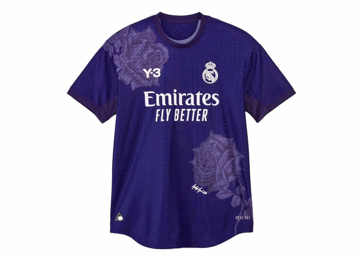 ADIDAS Y-3 REAL MADRID 23/24 SPECIAL EDITION TRIKOT AUTHENTIC JERSEY PURPLE