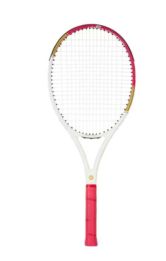 PALACE X STELLA ARTIOS RACQUET WITH HEAD COVER WHITE