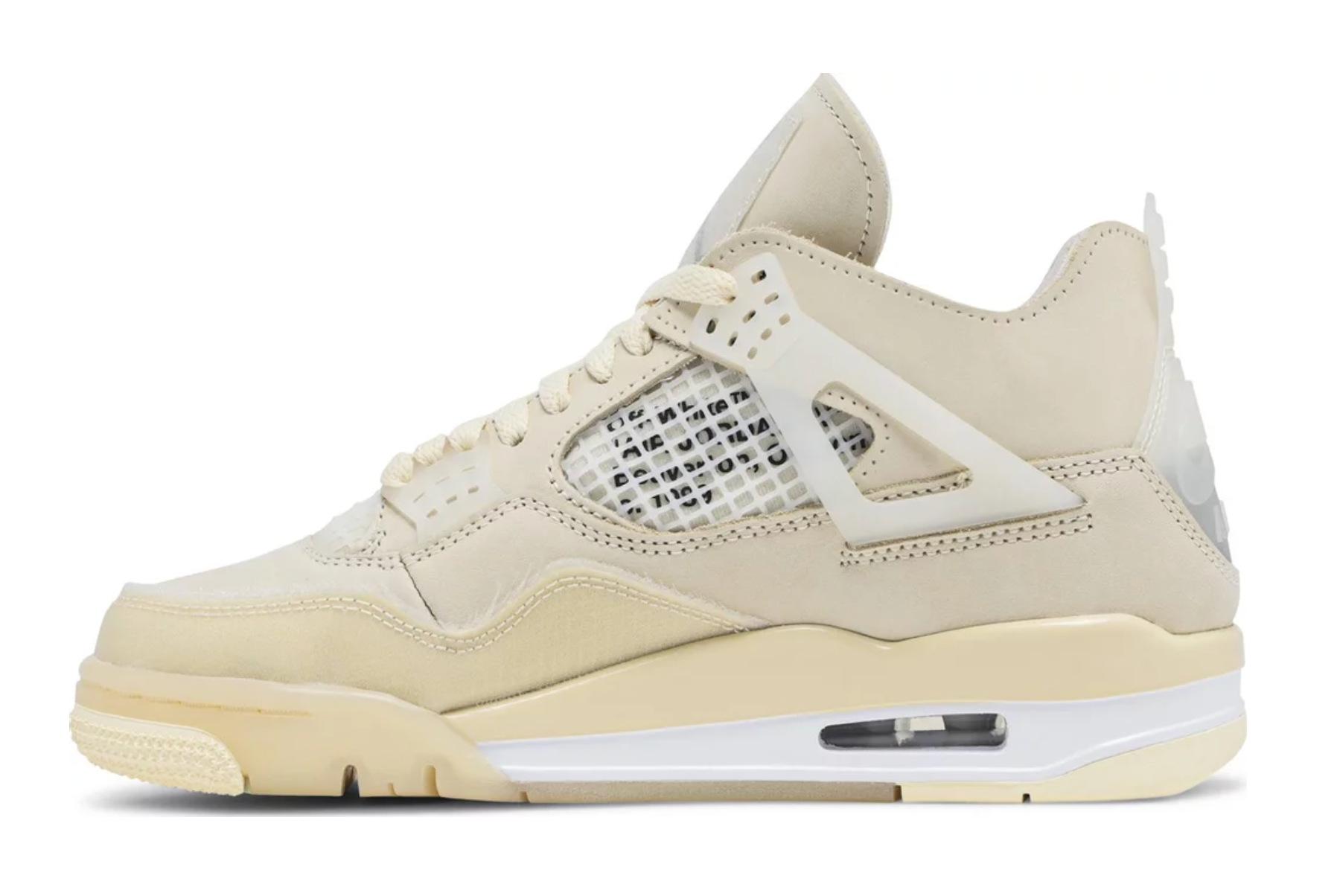 OFF-WHITE X AIR JORDAN 4 SAIL (W) - The Edit LDN