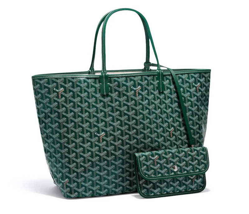 Goyard St Louis Claire-Voie PM Tote Bag (Turquoise)