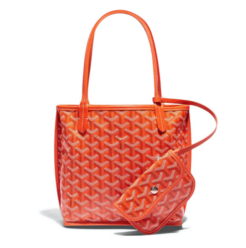 Goyard Reversible Mini Anjou w/Pouch - Red Totes, Handbags