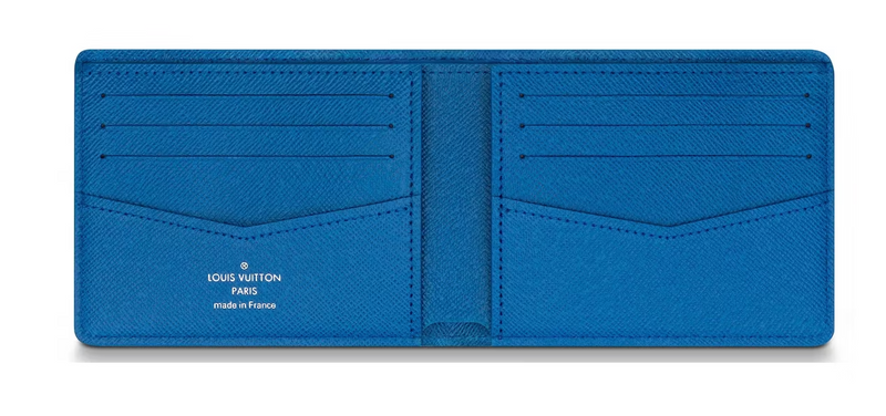 Louis Vuitton Damier Graphite/Blue/White Slender Wallet