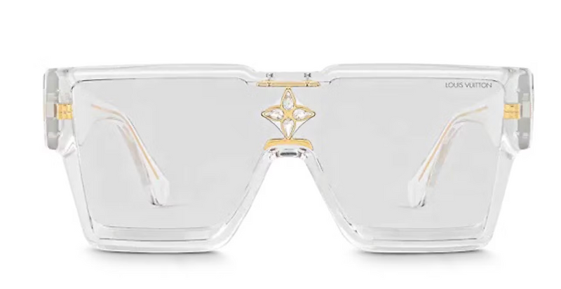 Louis Vuitton, Accessories, Louis Vuitton Cyclone Sunglasses White  Authentic