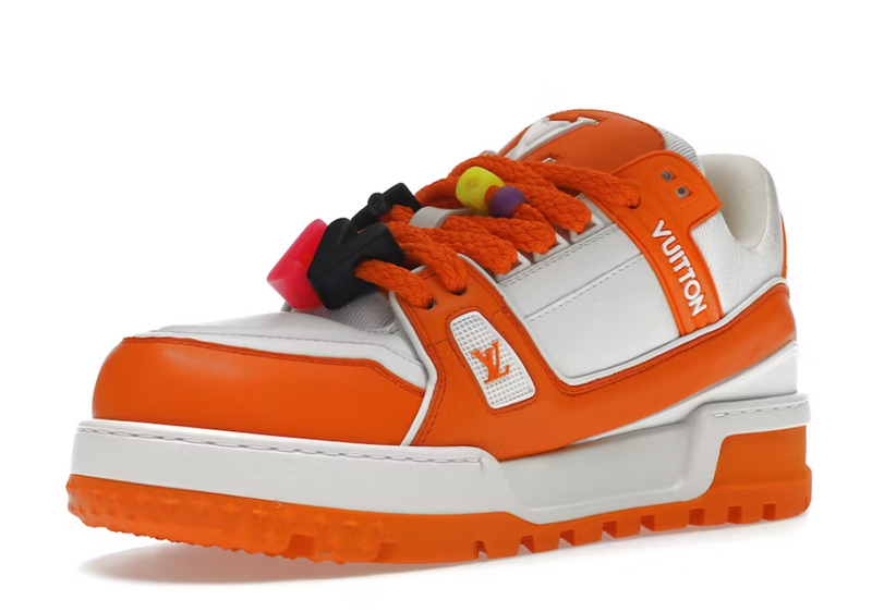 Louis Vuitton LV Trainer Sneaker, Orange, 10