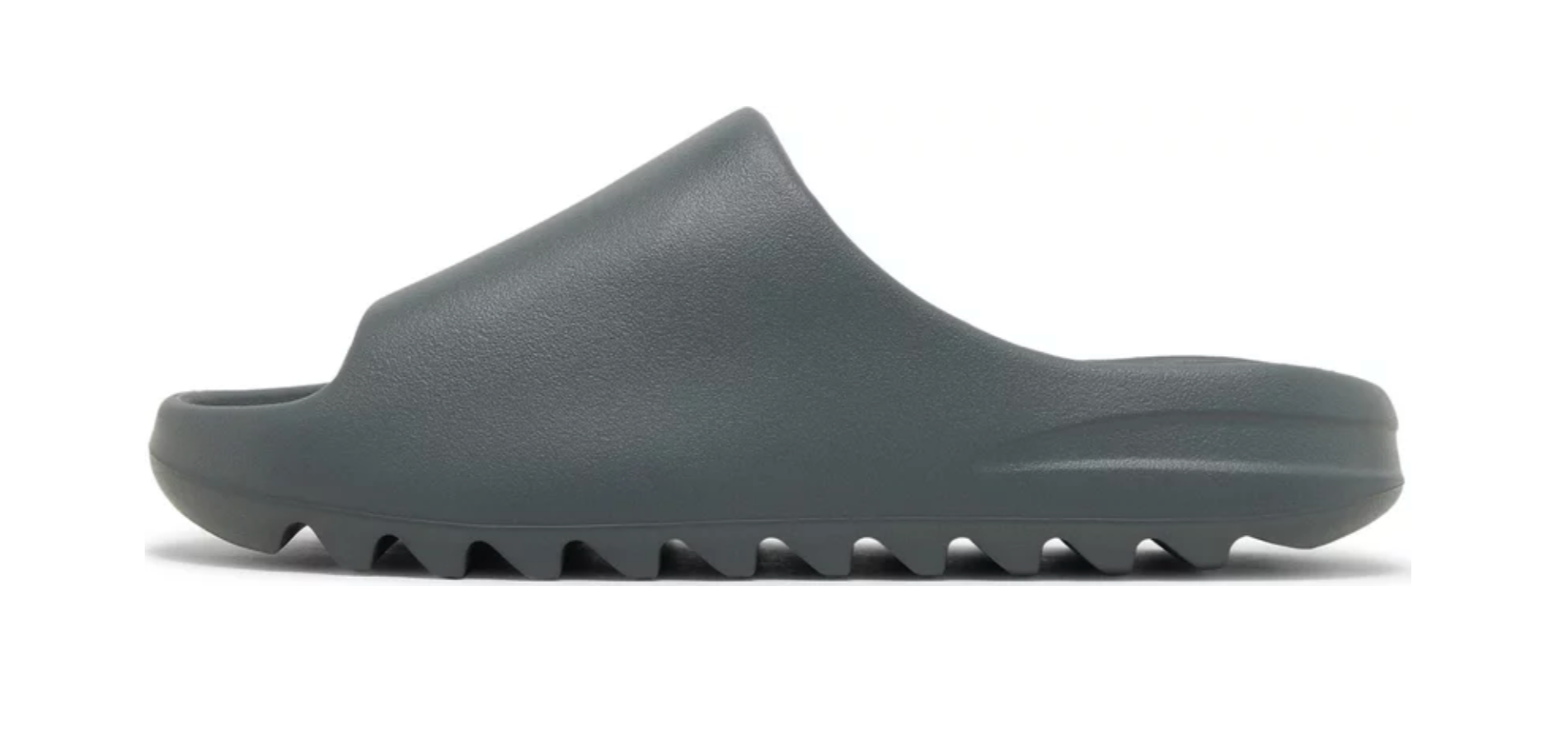 Slide flip flops Yeezy x Adidas Black size 40.5 EU in Rubber - 36051499