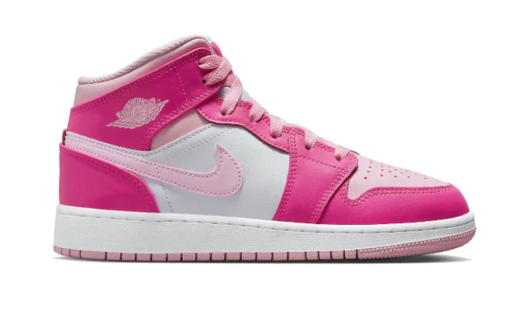 Jordan 1 shop mid pink