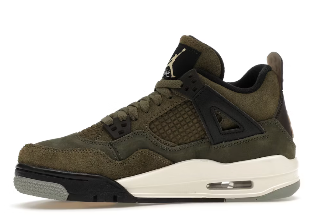 JORDAN 4 RETRO SE CRAFT MEDIUM OLIVE (GS)