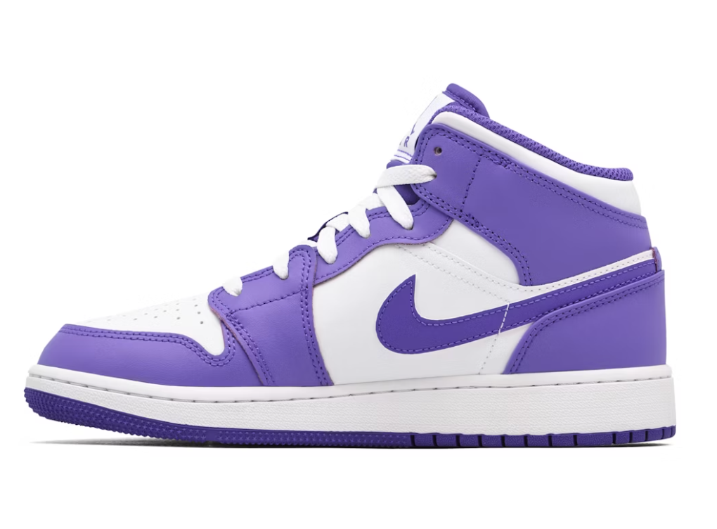 KIDS - JORDAN 1 MID PURPLE VENOM (PS)