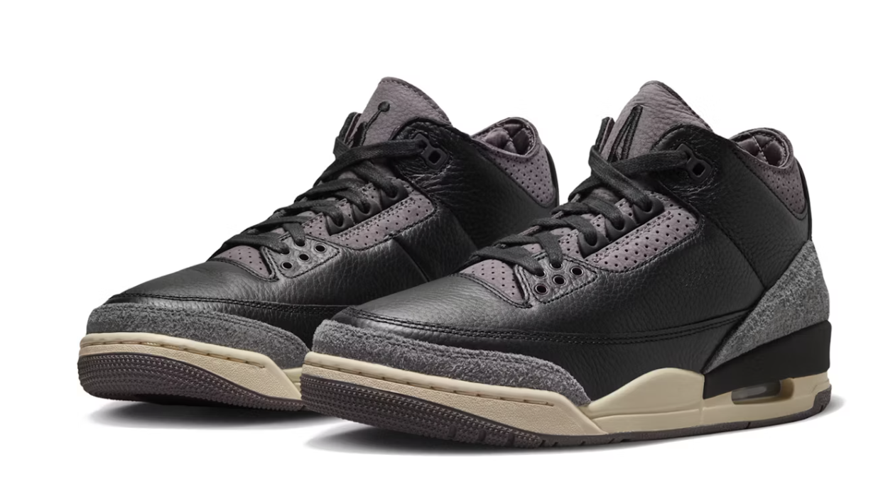 JORDAN 3 RETRO OG SP A MA MANIERE BLACK VIOLET ORE ( WOMEN )