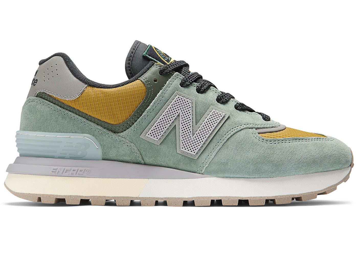 Light yellow new balance 574 best sale