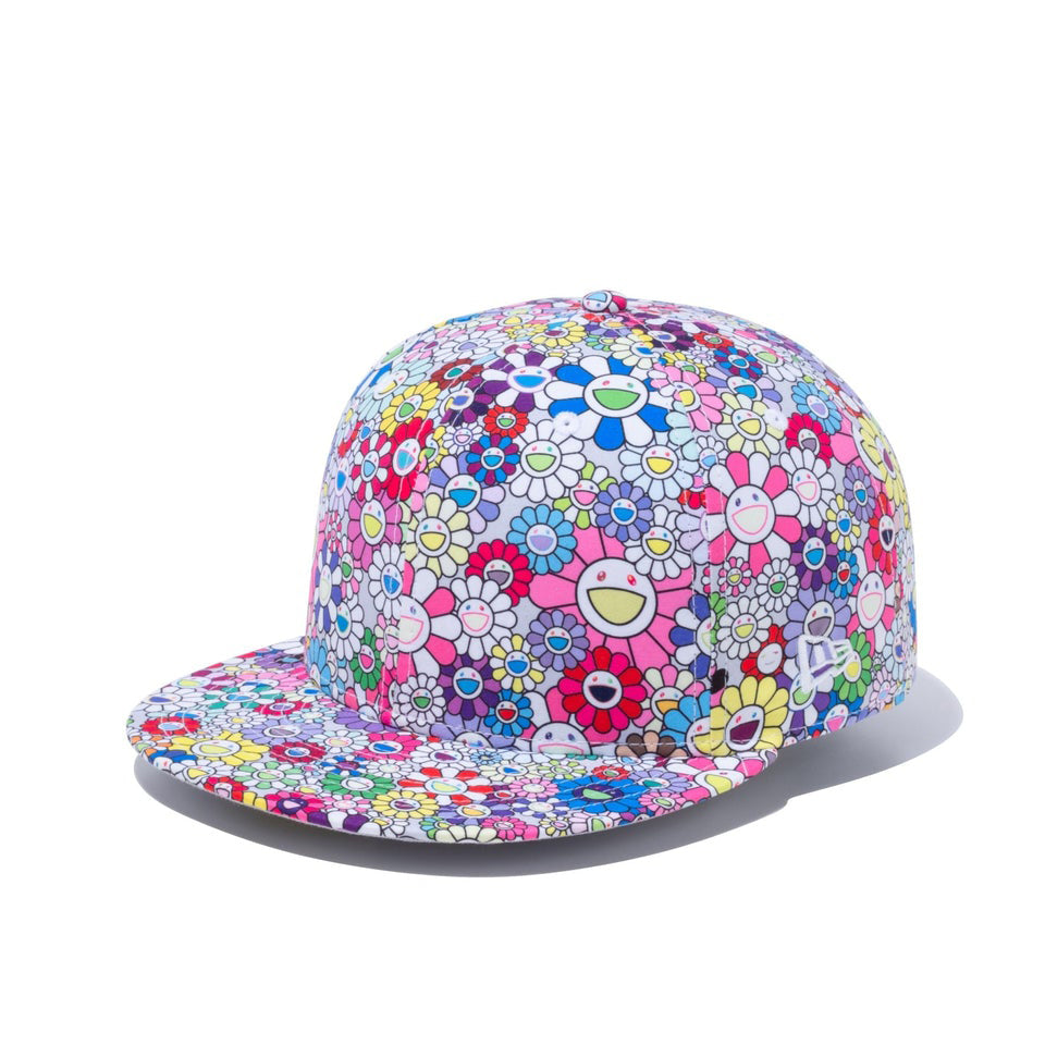 NEW ERA x TAKASHI MURAKAMI FLOWER ALLOVER PRINT 59FIFTY FITTED HAT WHI