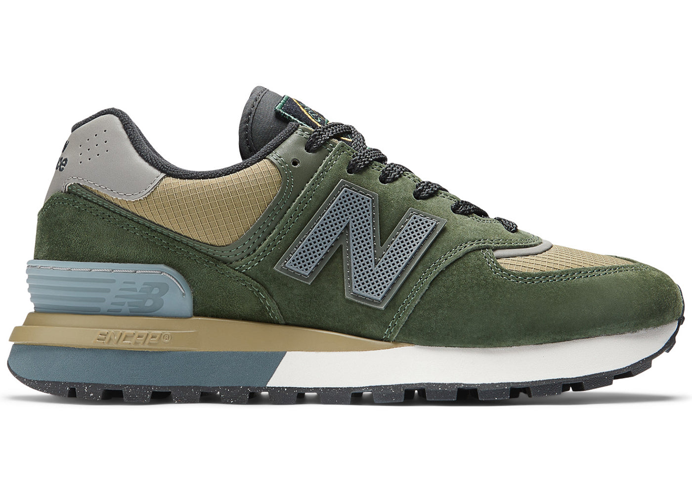 NEW BALANCE 574 LEGACY STONE ISLAND DARK GREEN