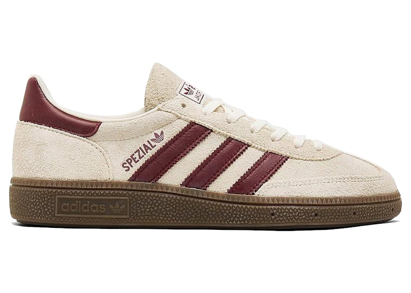 ADIDAS HANDBALL SPEZIAL OFF WHITE COLLEGIATE BURGUNDY (W)