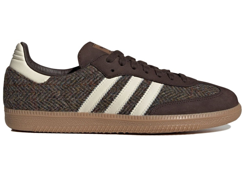 ADIDAS SAMBA OG DARK BROWN TWEED