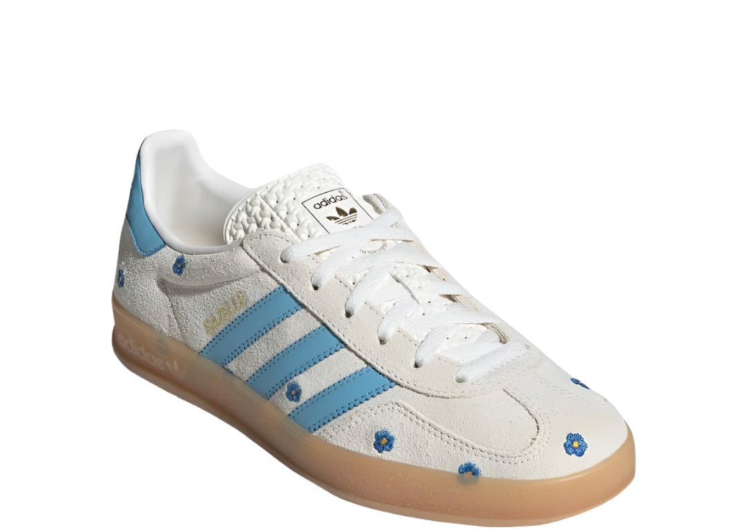 Adidas blue floral shoes on sale