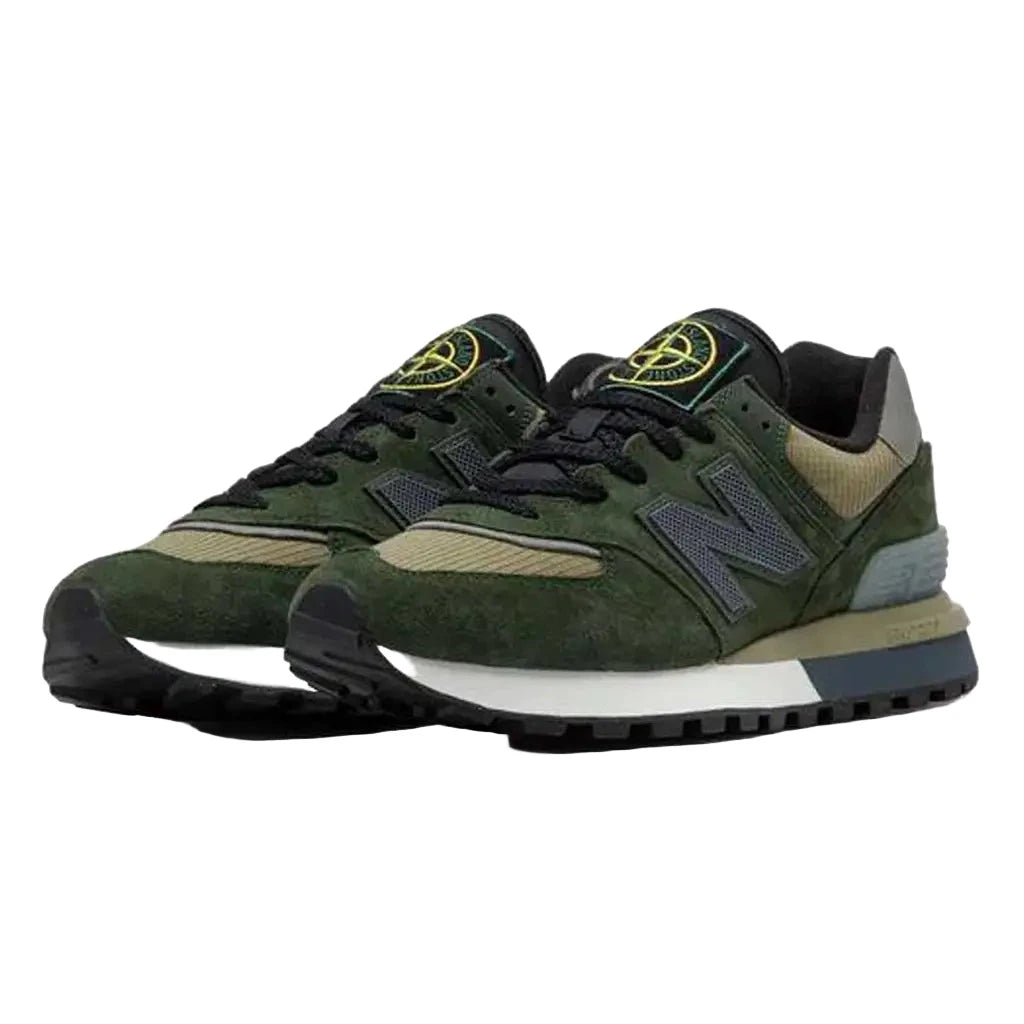 NEW BALANCE 574 LEGACY STONE ISLAND DARK GREEN