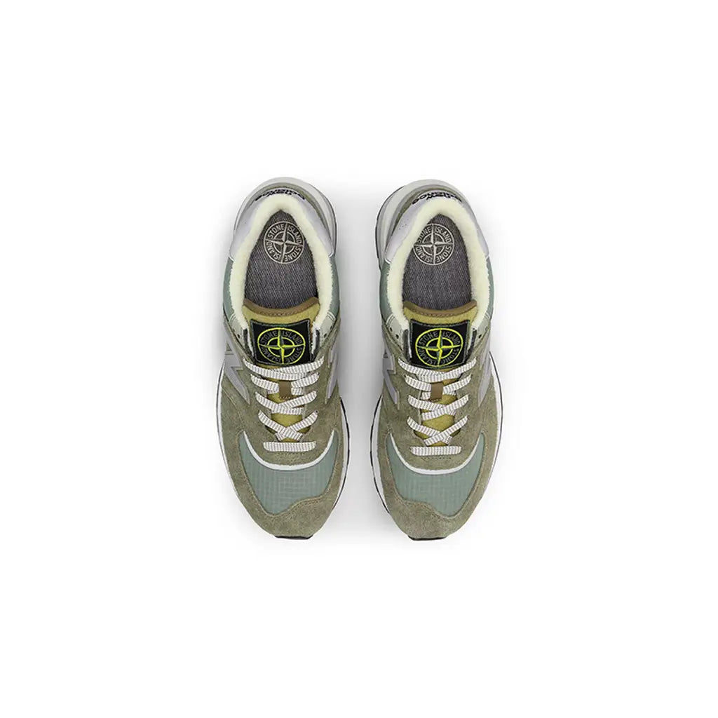 NEW BALANCE 574 LEGACY STONE ISLAND LIGHT GREEN