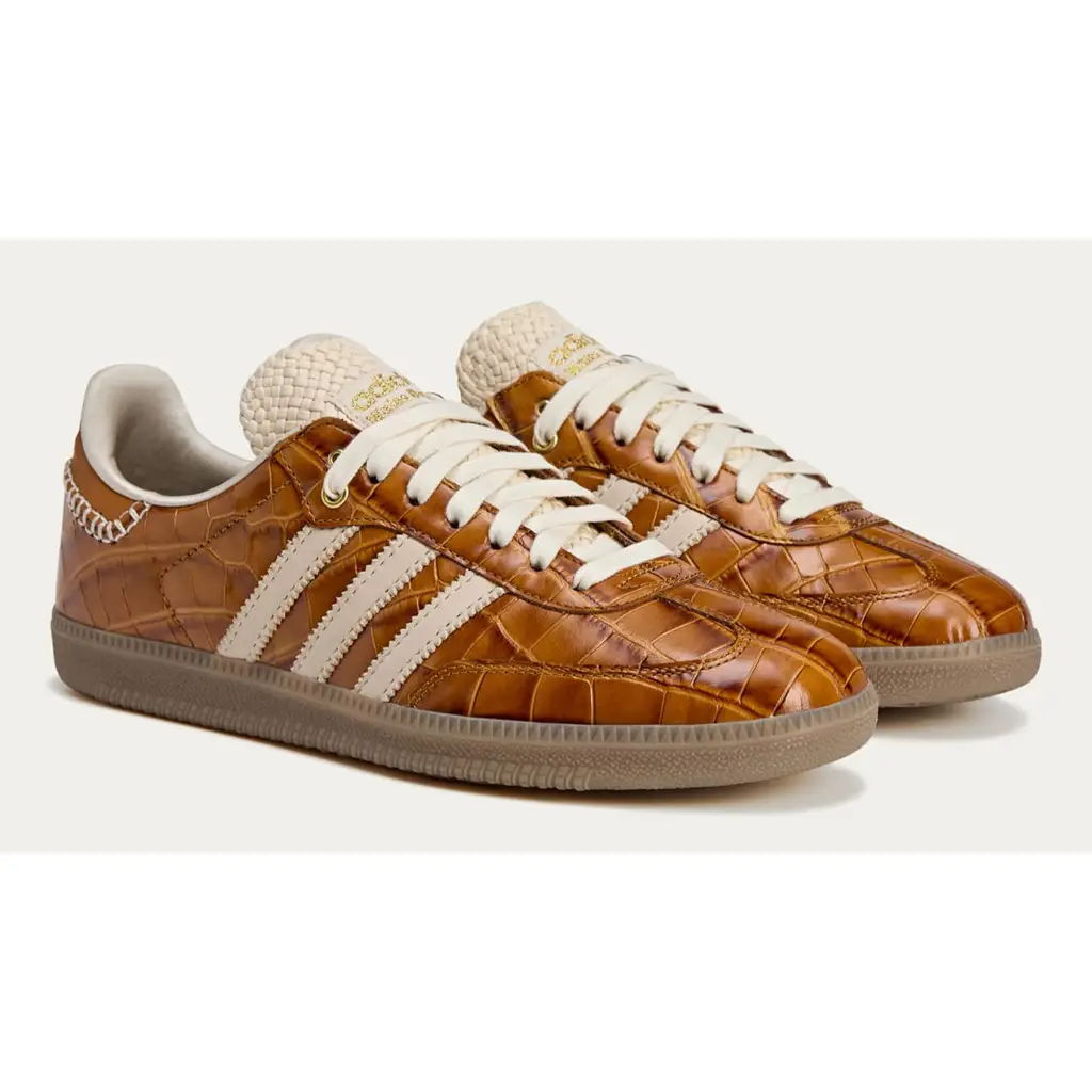 ADIDAS SAMBA WALES BONNER BROWN CROC