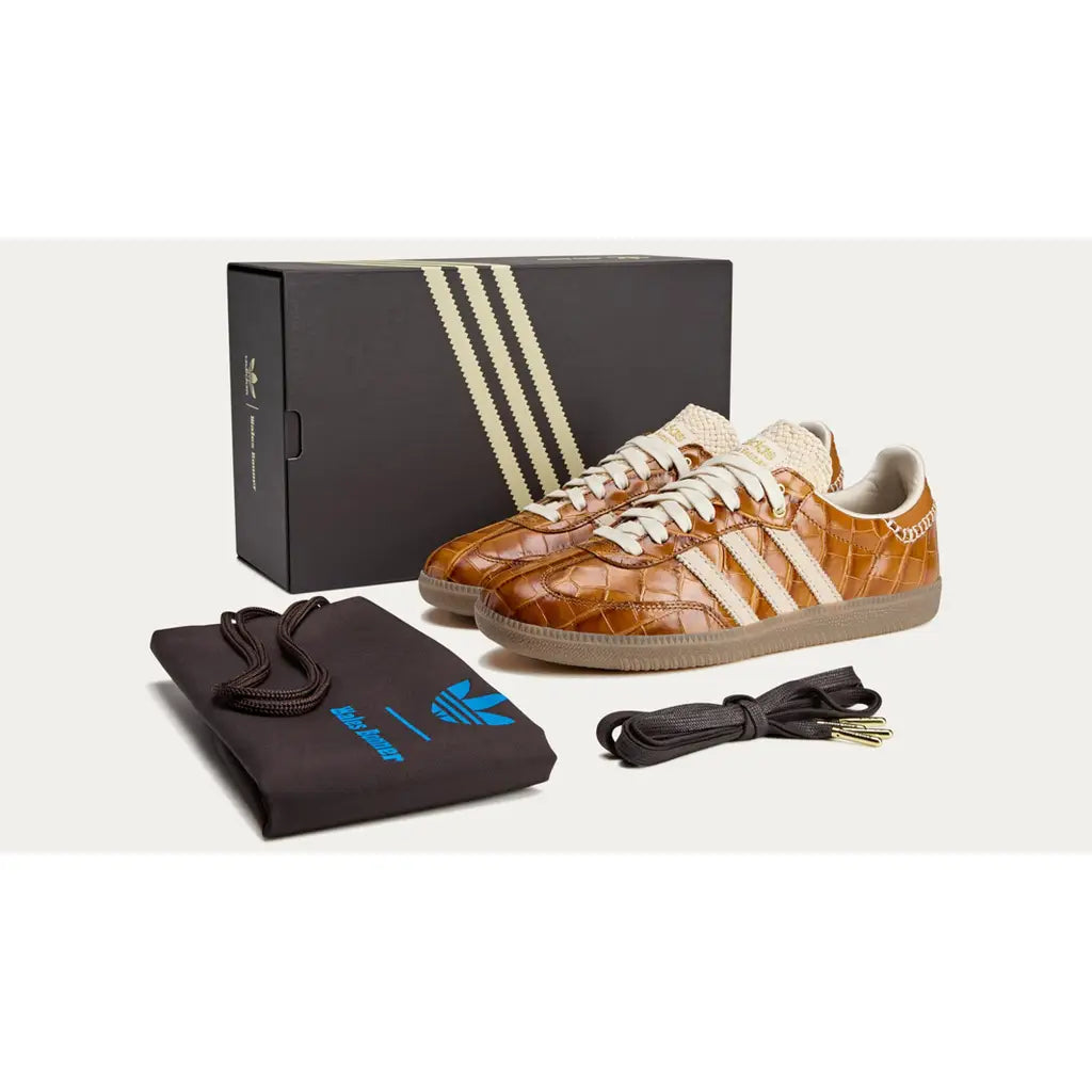 ADIDAS SAMBA WALES BONNER BROWN CROC