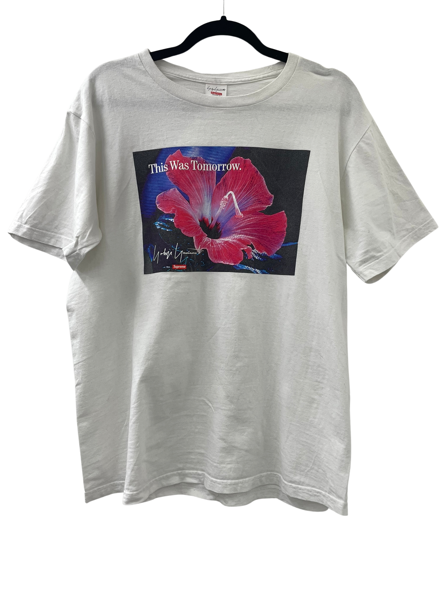 TIE-DYE LOVED WHITE PRE (YOJHI MONCLER SWEATER - COLLAB) WAS SHIRT T - THIS TOMORROW SUPREME -