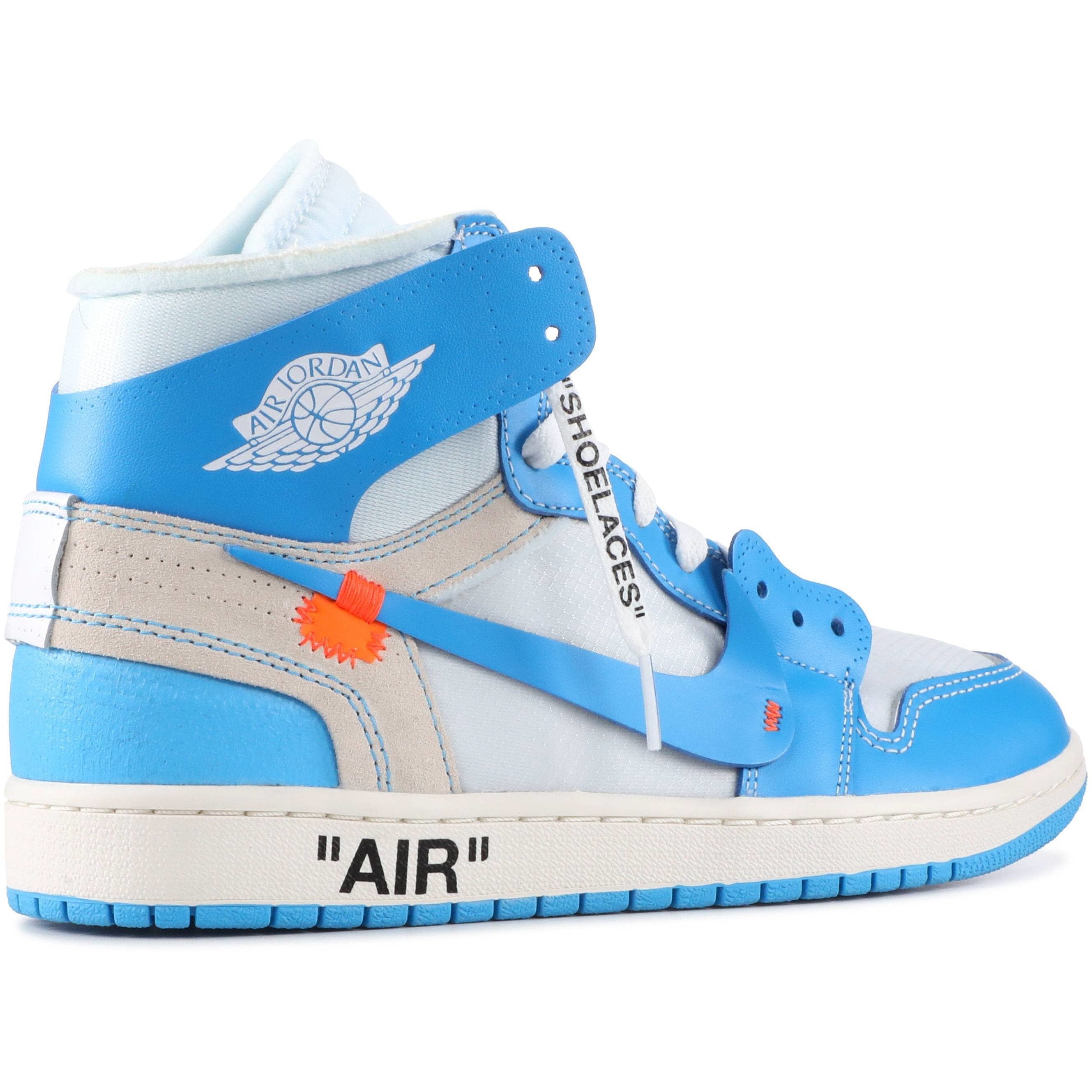 Off white cheap jordans blue