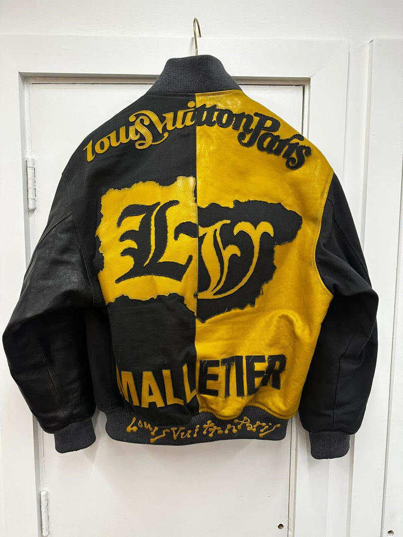 Jacket Makers Letterman LV Leather Jacket