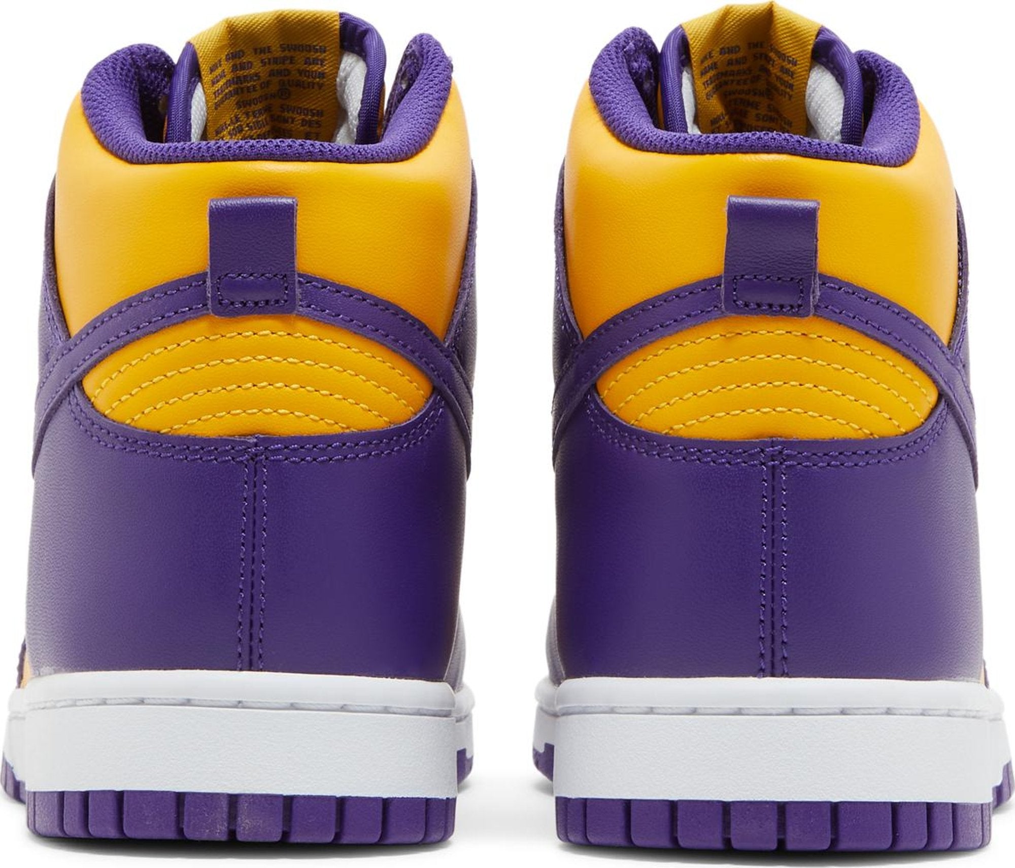 nike dunk high lakers court purple