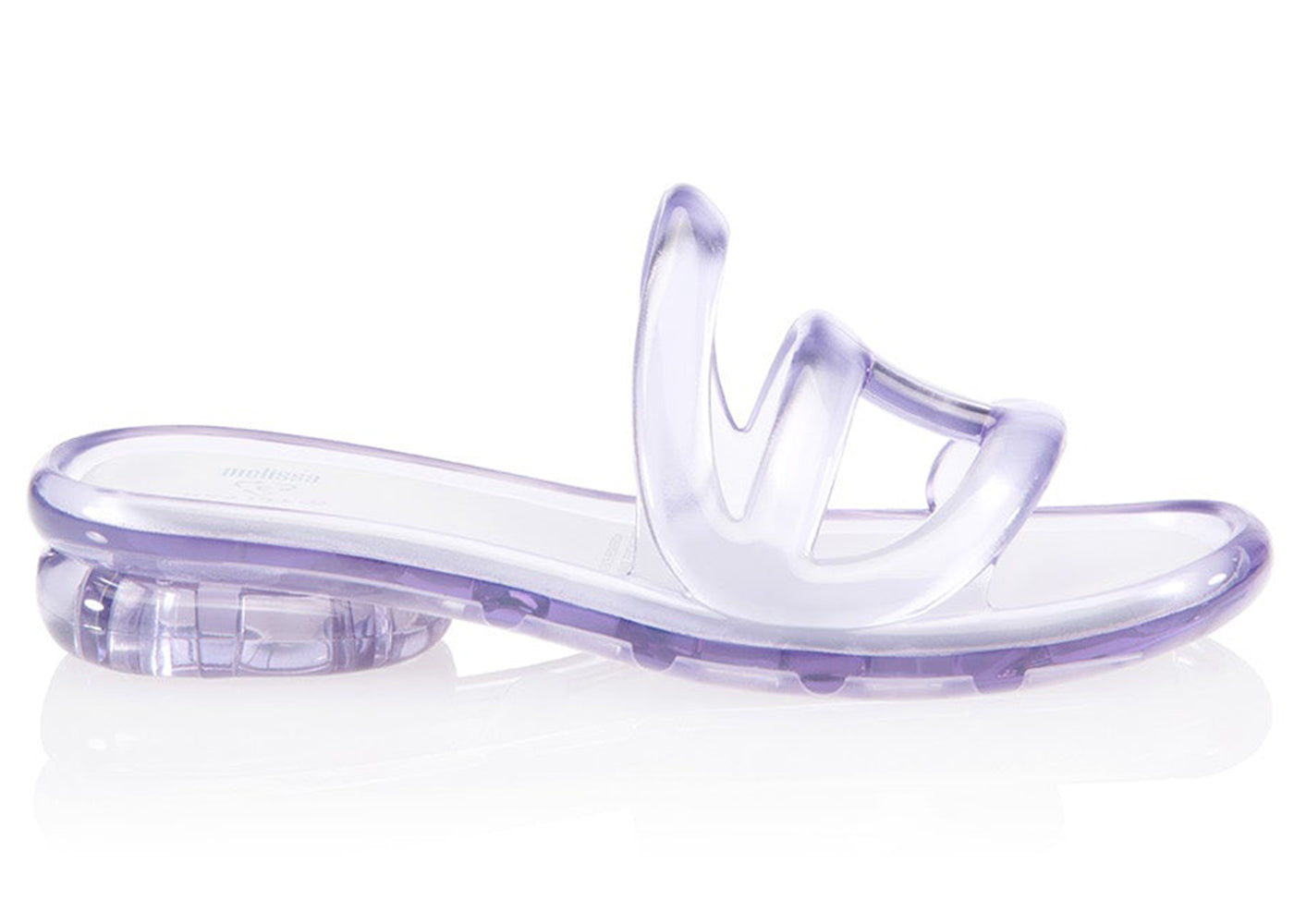 TELFAR JELLY SLIDE MELISSA CLEAR