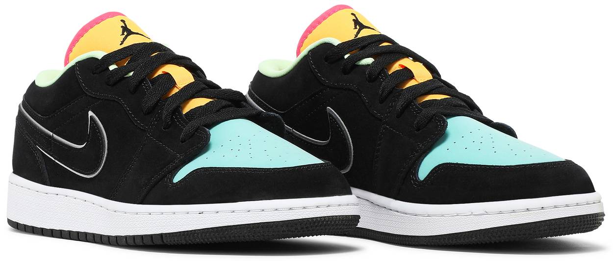 JORDAN 1 LOW AURORA GREEN (GS) - The Edit LDN