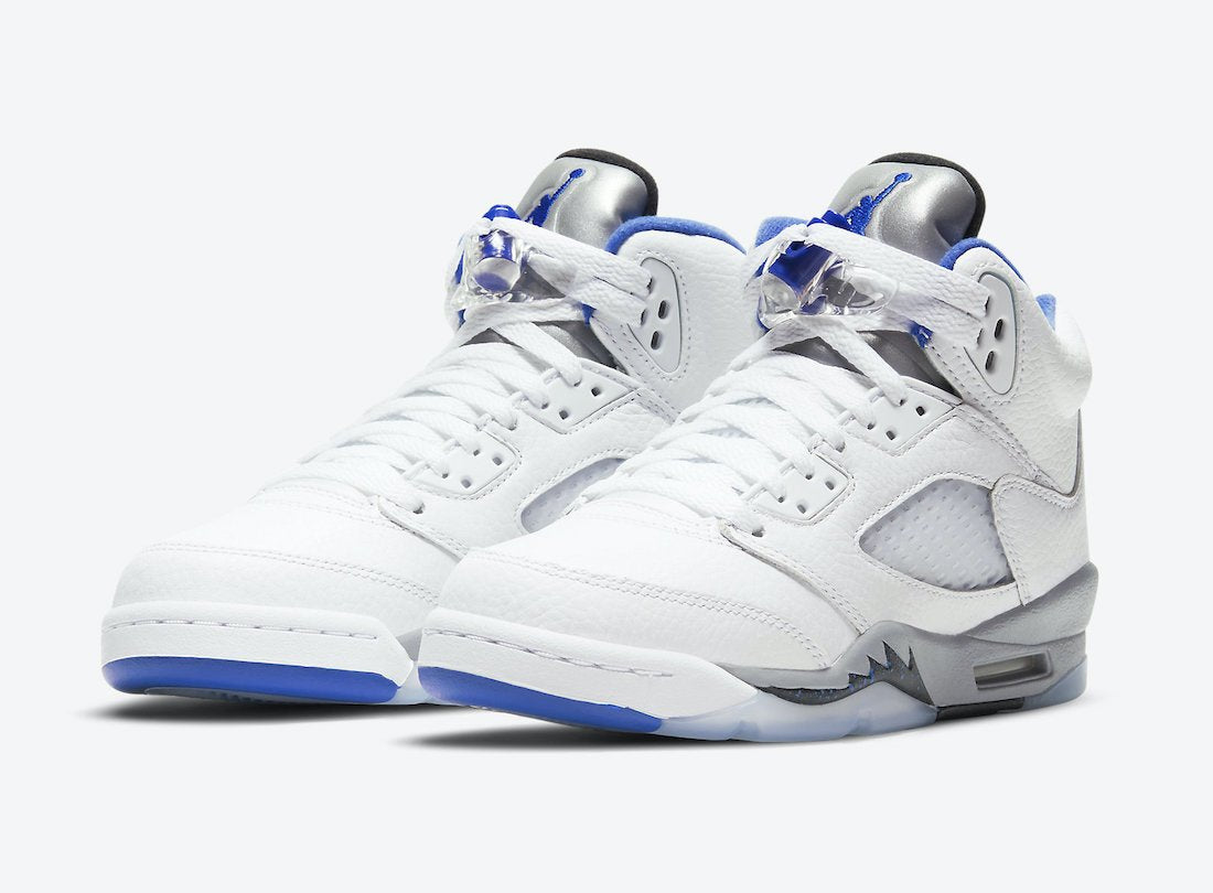 Air jordan sale 5 all white