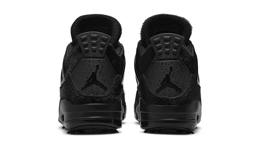 JORDAN 4 RETRO GOLF SCHWARZES KATZENPONYHAAR