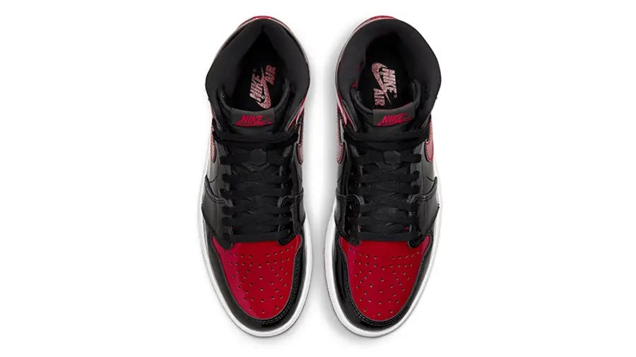 Air jordan 1 best sale mid reverse black toe