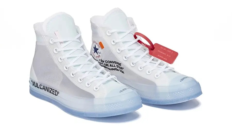 OFF WHITE X CONVERSE TAYLOR ALL STAR VULKANISIERT HI