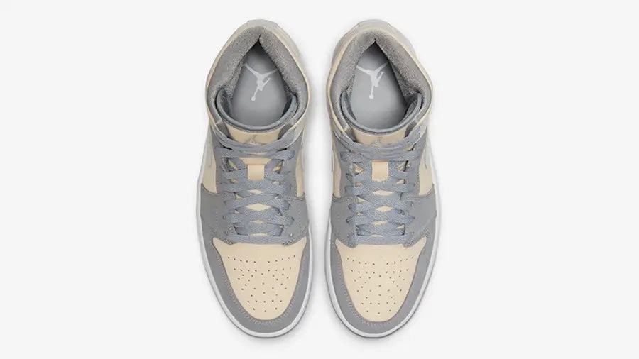 JORDAN 1 MID CREAM GREY (M) - The Edit LDN