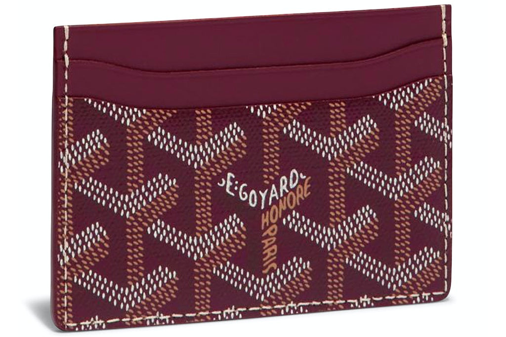 GOYARD SAINT SULPICE BORDEAUX CARD HOLDER - The Edit LDN