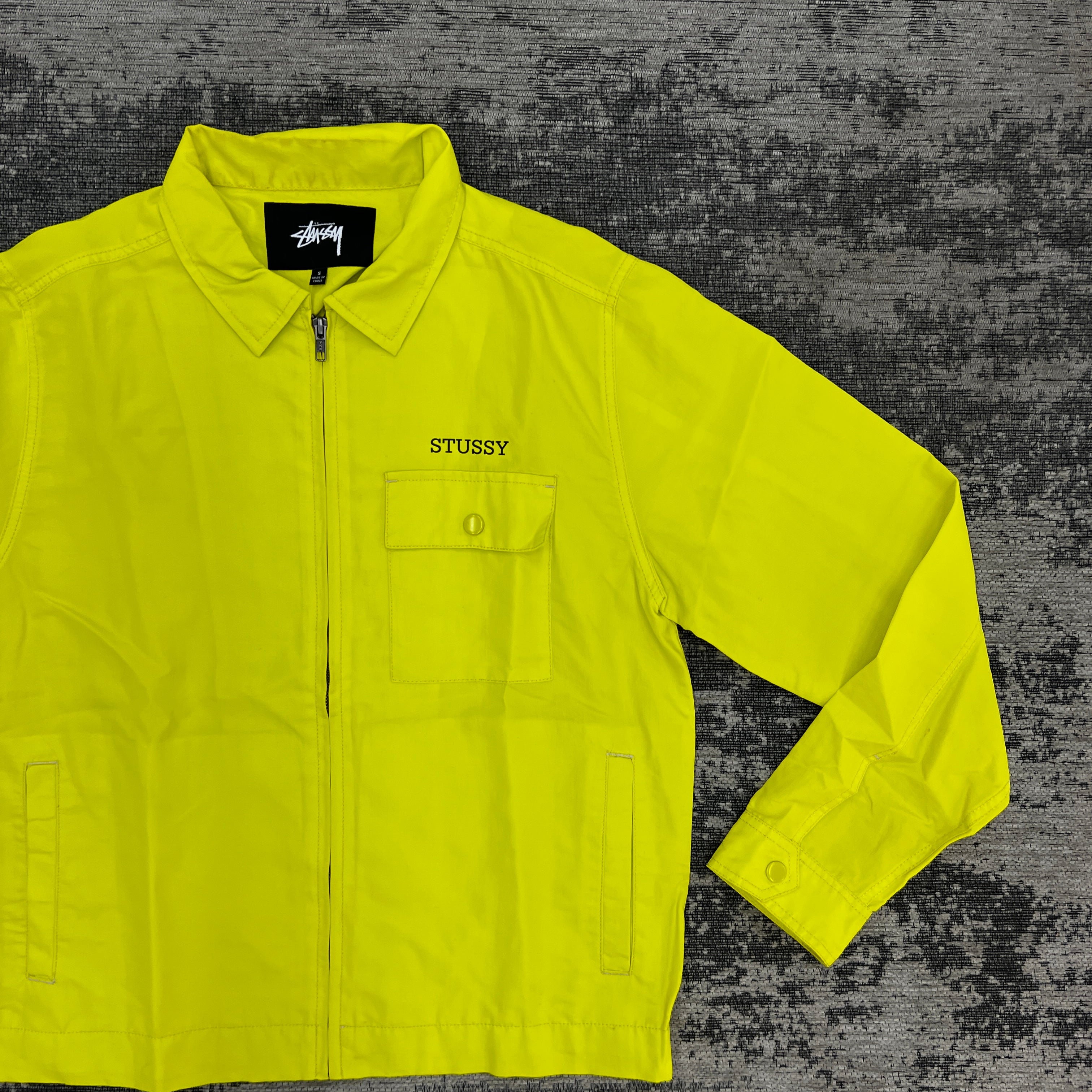 Stussy 2025 yellow jacket