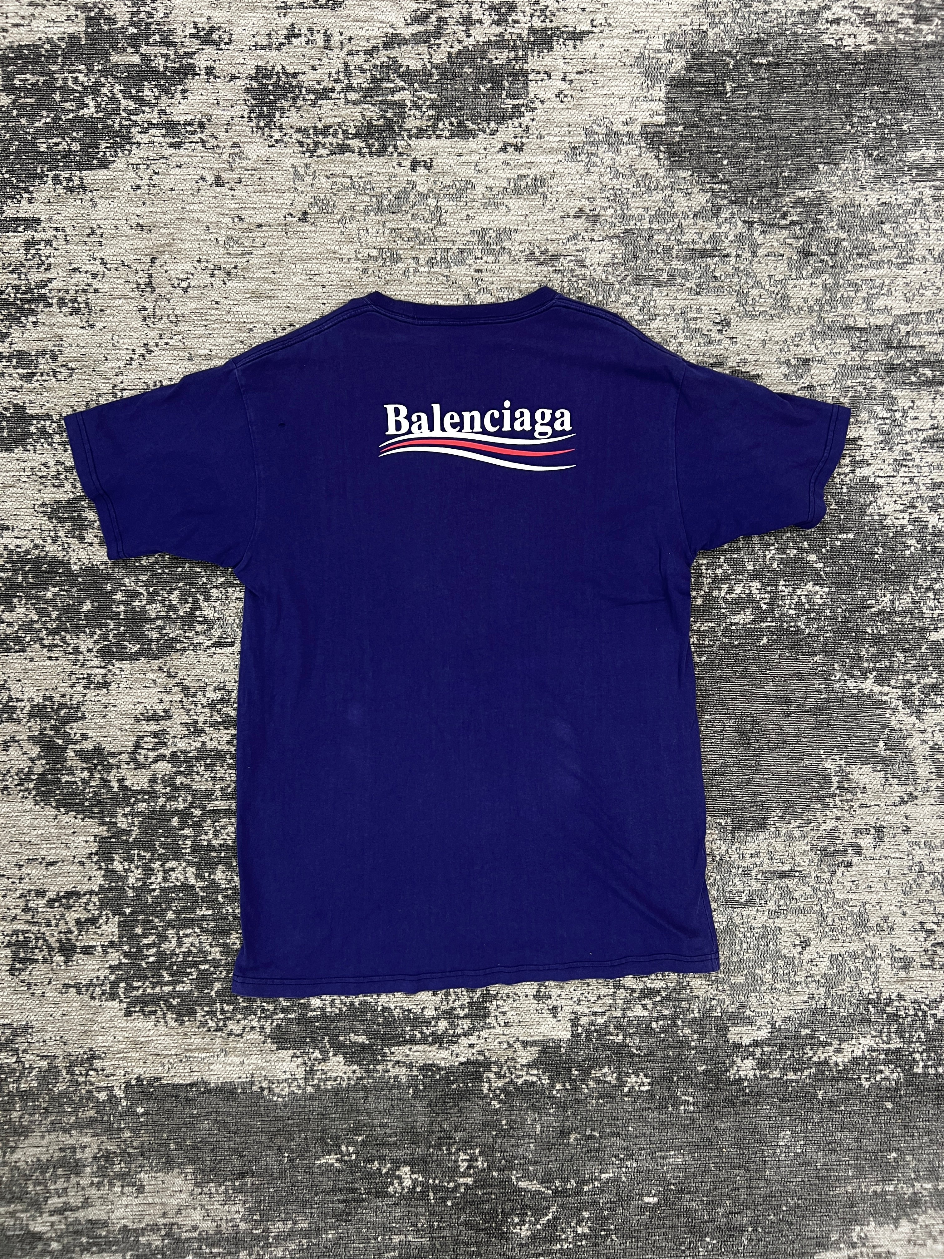 Balenciaga political sweatshirt hot sale