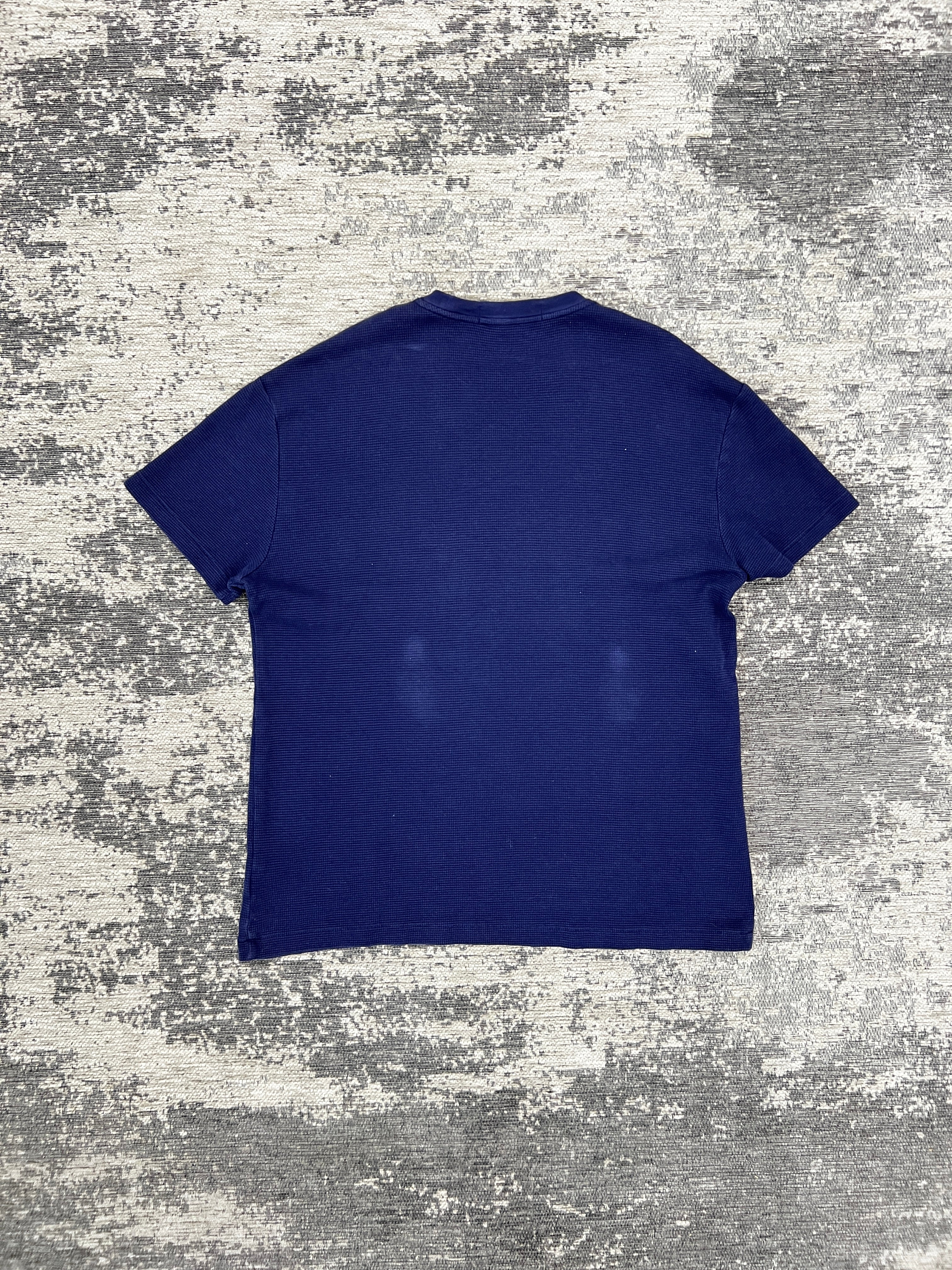 PRE LOVED - PALACE RALPH LAUREN WAFFLE POCKET TEE FRENCH NAVY