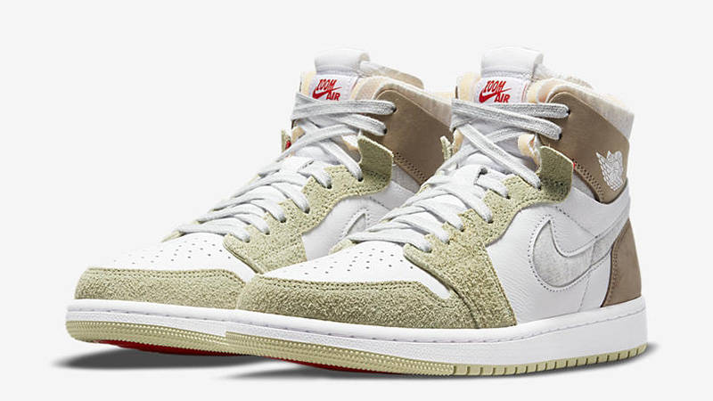 JORDAN 1 HIGH ZOOM WHITE KHAKI