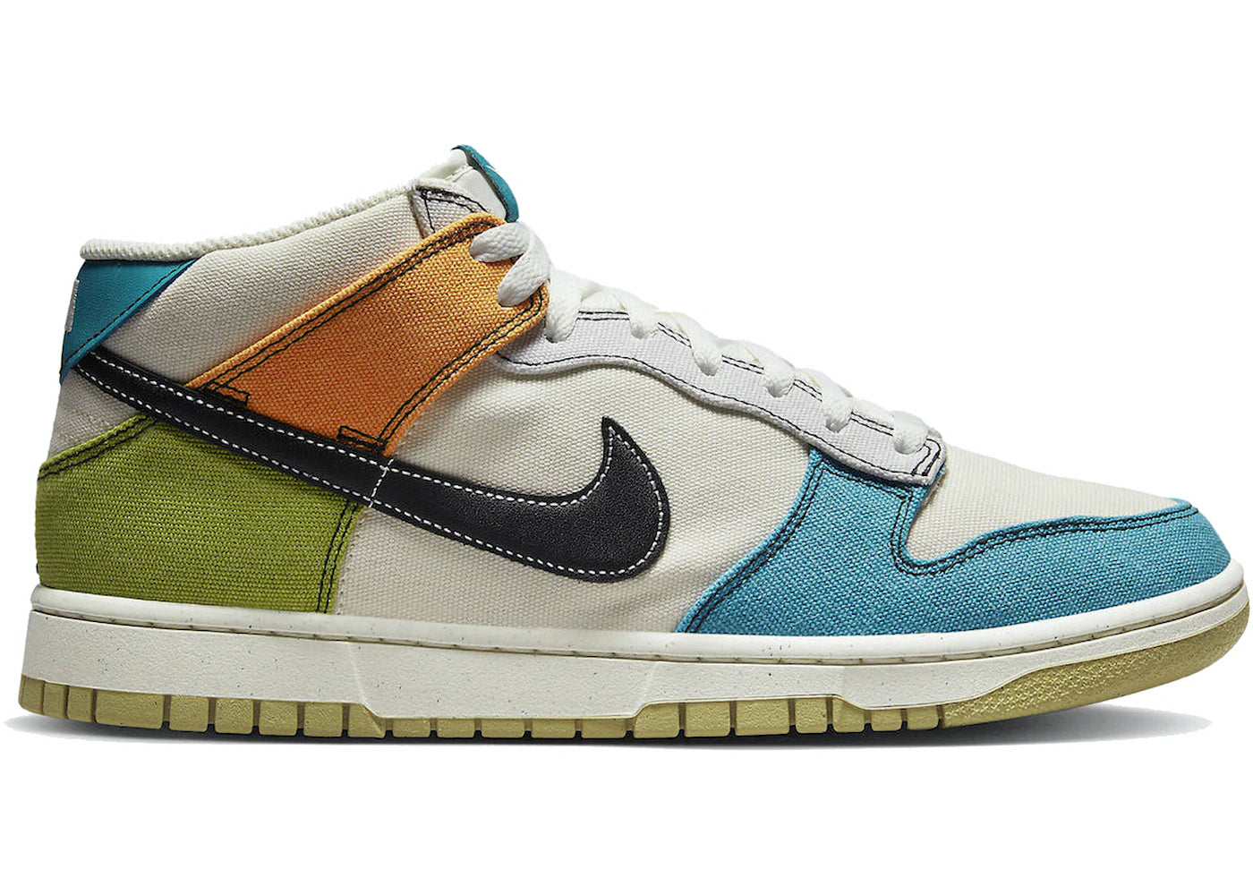 NIKE DUNK MID PALE IVORY MULTI (M)