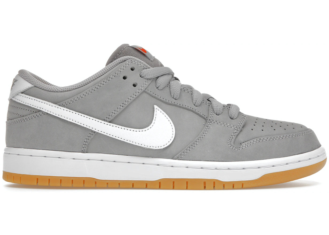 NIKE SB DUNK LOW PRO ISO ORANGE LABEL GREY GUM (M)