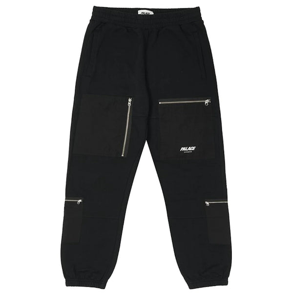 PALACE FLIGHT POCKET JOGGERS BLACK - The Edit LDN