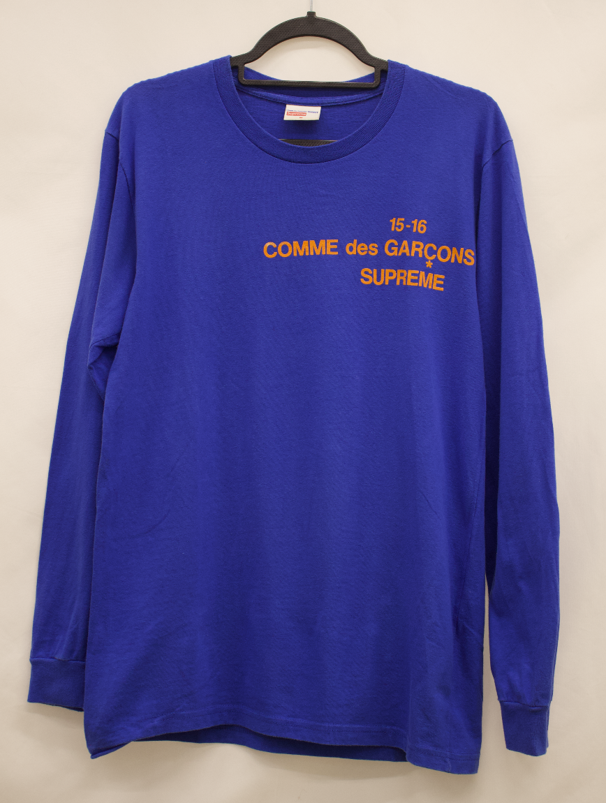 Long sleeve supreme outlet t shirt