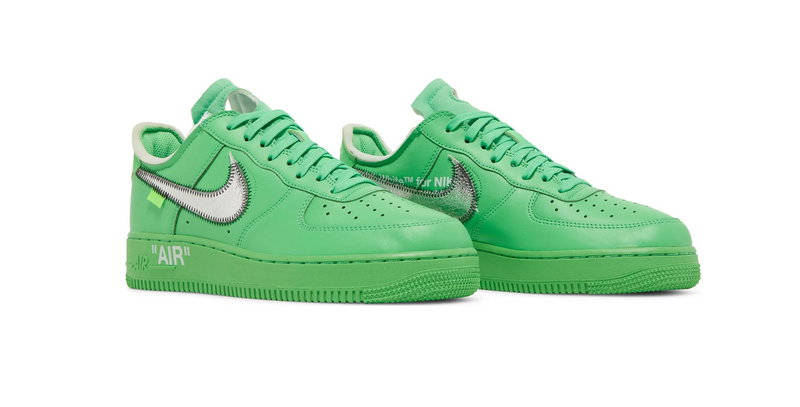 Off White x Nike Air Force 1 Volt ( The Ten ) size 10.5