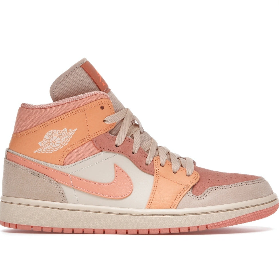 JORDAN 1 MID APRICOT ORANGE (W) - The Edit LDN